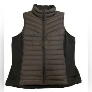 Lucy LucyTech Black Puffer Vest, Goose Down, Women’s Size XL